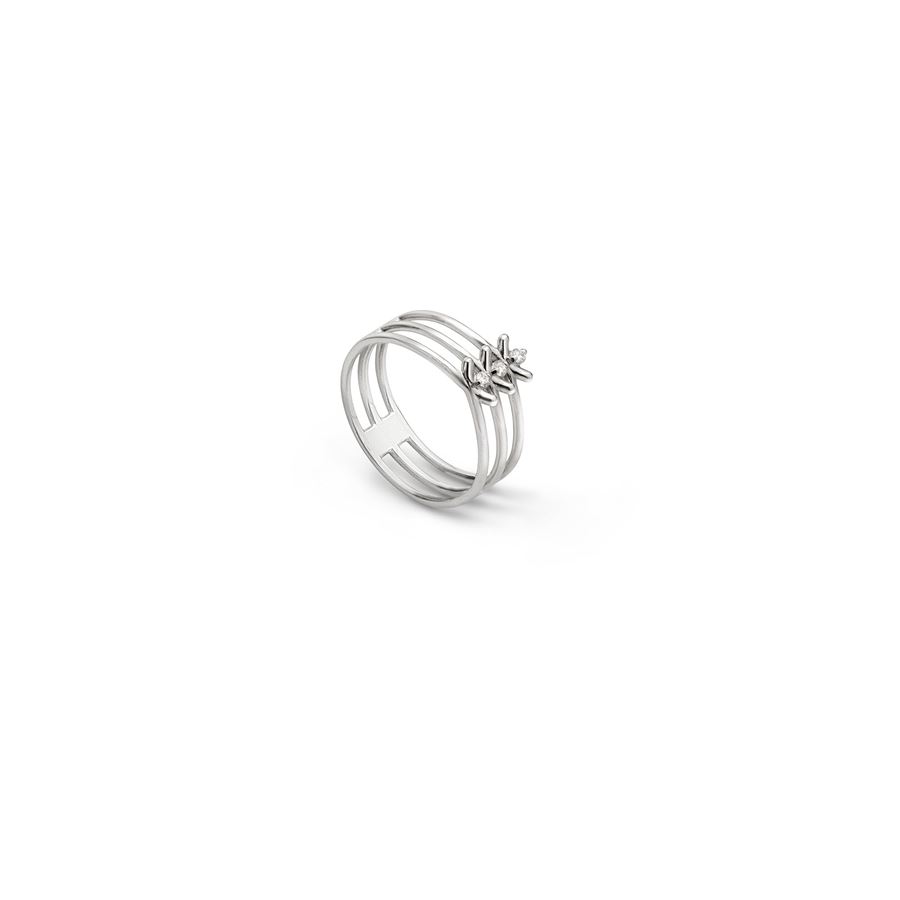 Anello 'Spinae' 3 elementi SPINAE | AN 3FAU18B CT.0,05